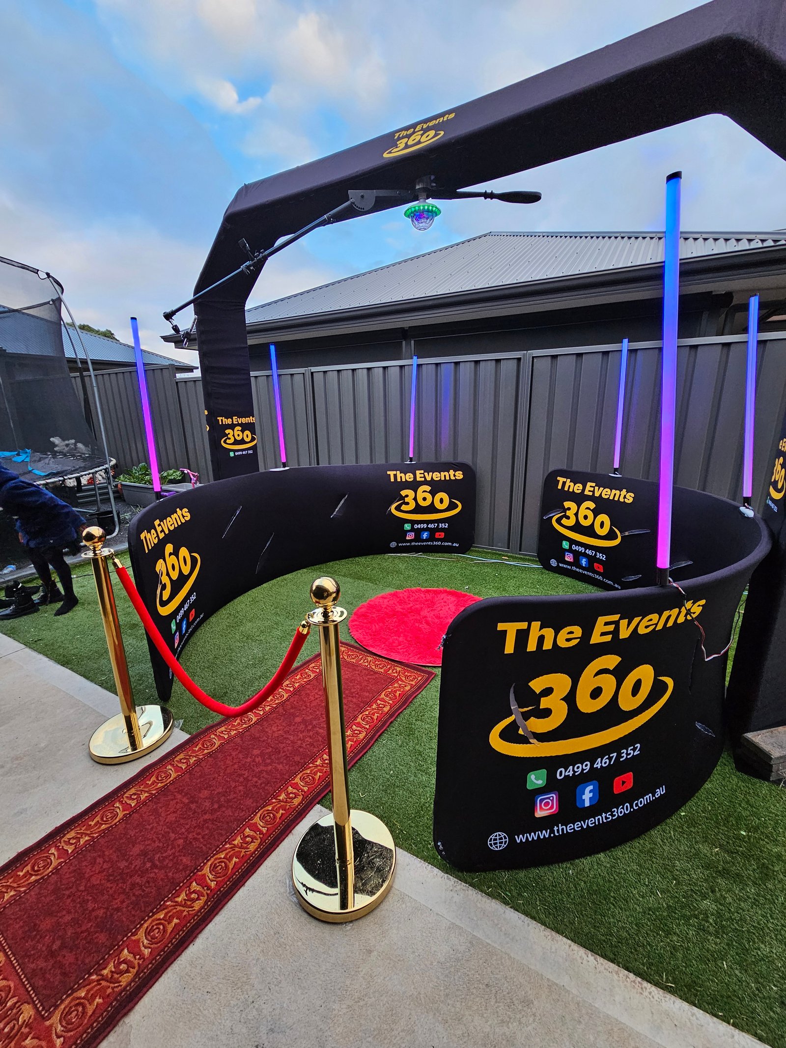 Overhead 360 Photo Booth Rental (3 to 4 hrs.)